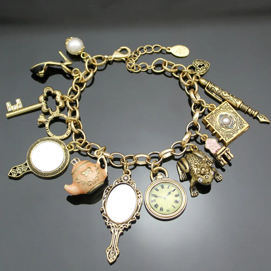 Vintage Wonderland Crystal Bracelets
