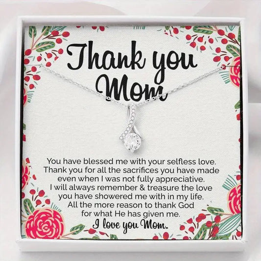 Happy Mother's Day| Thank you - Love Knot Necklace