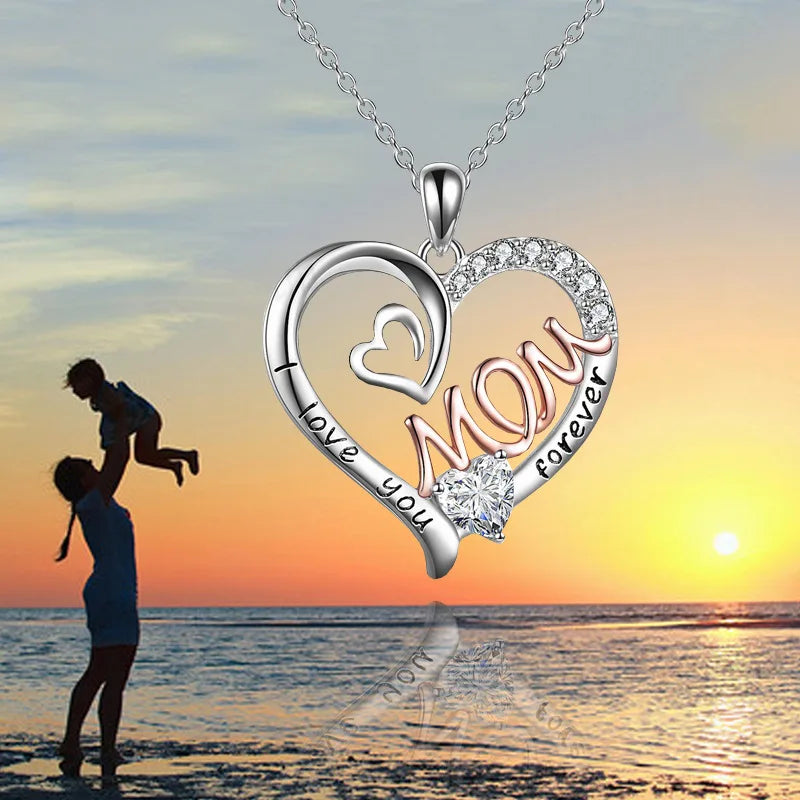 Luxury Mom Double Love Necklace